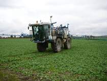 Brutigam Hydrotrac 120-40 als selbstfahrende Feldspritze auf einem Feld in der Nhe der BAB Ausfahrt Waltershausen am 17.10.2009