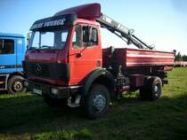 Mercedes-Kipper beim Circus am 05.August 2009 in Teschenhagen.