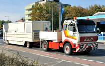 MB 1850 mit Schaustellerwagen - 20.10.2009 Euskirchen