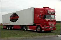 HARTMANN-SPECIAL No3: SCANIA TOPLINE \8/ R580(?) der Fleischwarenfabrik Hartmann aus Warendorf. (07.10.2009)