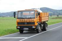 MB LK der Firma Triebstein unterwegs im Werratal