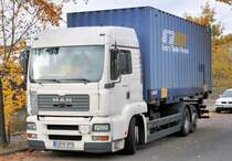 MAN TGA 26.410 - 3-achser Container - in Rheinbach 31.10.2009