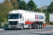 MB Actros 1841 -  Nielsen & Sorensen  - in Euskirchen 20.10.2009