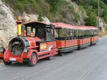Strasseneisenbahn auf Kreta im Sommer 2009