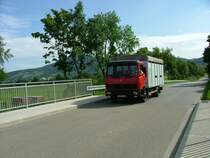 Mercedes-Benz LN2 Viehtransporter (10.07.09, Bensheim).