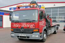 Mercedes Atego 815 Abschleppfahrzeug der Firma Auto Kster in Rheinbach - 31.10.2009