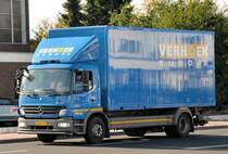 MB Atego 1218 aus NL am 20.10.2009 in Euskirchen.