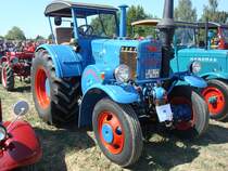 Ursus C45 ,polnischer Nachbau des Lanz-Bulldog,
Bj.1950, 10,3L Hubraum, PS45,
Traktorentreff Breisach Sept.2009