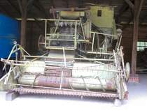 Mhdrescher E175 im Agrar Museum Altschwerin.