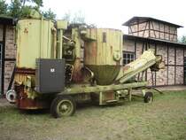 Mobile Kartoffeldmpfer der Firma Fortschritt im Agrar Museum Alt-Schwerin.