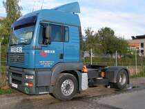 MAN TG410A whrend einer kleinen  Betriebspause ;091025