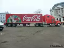 Coca cola Weihnachtstruck in Schwerin 