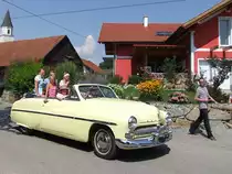 Mercury8 Convertible anl�sslich der Oldtimerrundfahrt in M�nsteuer;090809