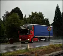 SCANIA TOPLINE 164L 480PS von RN LOGISTIEK B.V. in Warendorf. (01.09.2009)