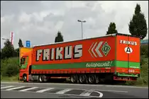 ACTROS MP2 1844 der Spedition FRIKUS. (05.09.2009)