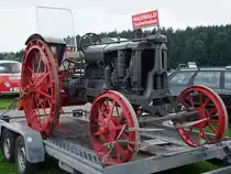 IHC(MC-Cormic)mit dem Baujahr1937 und seinen 15�20PS dient nur noch als  Werbeutensil ;090705