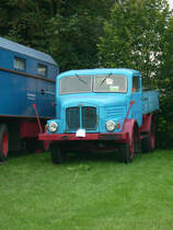 S4000 Pritsche stand bereits am Samstag Abend auf dem Platz beim Bulldogtreffen Burkhardtsdorf