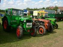 RS 01/40, Same sowie ein John Deere Lanz 310 bei Bulldogtreffen in Bocka