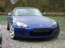 Honda S2000 gesehen in der N�he von Saalfeld am 11.11.2009