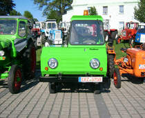 Multicar M24 mit Einzelkabiene beim Treffen in Burkhardtsdorf
