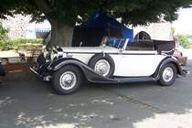 Das ist das Cabrio von Auto-Union, ein fahrbares Schmuckst�ck. Herborn, Sommer 2006