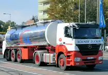 MB Axor der Firma Stuckmann f�r  K�lner Zucker  unterwegs zur Zuckerfabrik in Euskirchen - 20.10.2009