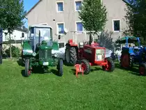 Zetor50 und Mc Cormic beim Bulldogtreffen in Burkhardtsdorf
