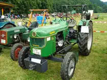 Deutz D 40, mit 3-Zyl.4-Takt Diesel, 2550ccm/35PS,
Baujahre 1958 bis 1964,
Buchenbach 2008