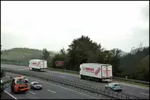 Die beiden WEMHOFF&acute;s �berqueren gleich die Bremecketalbr�cke in Richtung Norden.