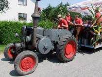 Welche Hebel u. Schalter mssen jetzt wohl bedient werden, um das Gespann weiterzufahren; Reichersberg 090809