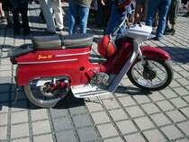 JAWA20 Moped beim Bulldogtreffen in Burkhardtsdorf