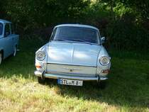 Skoda MB1000 hinter der Topfmarktscheune zum Bulldogtreffen in Burkhardtsdorf