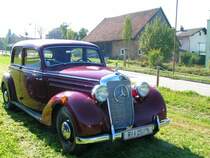 Mercedes 170DS diente fr einen Sonntagsausflug; RIED i.I. 070923