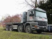 Mercedes ACTROS 3243 in Chernex am 08.11.2009