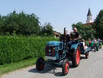 HANOMAG-R17,Combitrac nimmt bei der Oldtimerrundfahrt in Reichersberg teil;090809