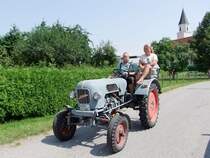 EICHER-Panther,Bj1968 ist aus dem benachbarten Bayern zur Oldtimerrundfahrt in Antiesenhofen angereist;090809