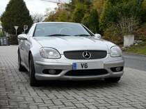 Mercedes SLK V6 in Chernex am 08.11.2009