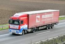 DAF XF - Spedition Heisterkamp - bei Rheinbach auf der A 61 Richtung Norden - 18.11.2009