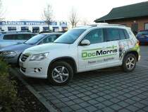 VW Tiguan als Werbetrger fr  DocMorris 