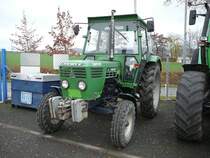 Deutz D 6206 steht in der Ausstellung bei L&K in Marlishausen/Thringen am 10.11.2009


