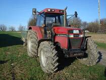 Case 5130, 120PS Allradschlepper,
6-Zyl.Turbodiesel mit 6000ccm, Eigengewicht 5t,
Nov.2009