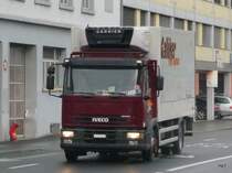 IVECO Tector Khltransporter unterwegs in Biel am 09.11.2009