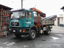 MAN 19.403 Kipper in Chernex am 08.11.2009