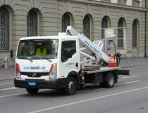 Nissan CABSTAR unterwegs in der Stadt Bern am 13.11.2009