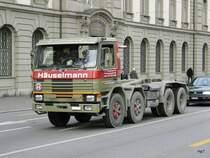 Scania 113 H 340 unterwegs in der Stadt bern am 13.11.2009