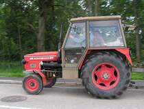 ZETOR6718 mu sich schon bei dieser Straensteigung mchtig in Zeug legen; 090905