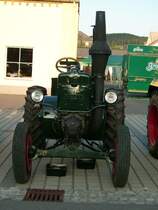 45 PS Lanz Bulldog vor dem bulldogmuseum in Burkhardtsdorf