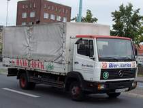 MB811 von Bier-Harlos auf den Straen von Cuxhaven;090831