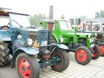 45er Ursus und RS 01/40 beim Bulldogtreffen in Burkhardtsdorf 2007