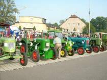 2 Fend,1xEigenbau mit trabbimotor,Hanomag und ein weiterer Fend beim Bulldogtreffen in Burkhardtsdorf 2007